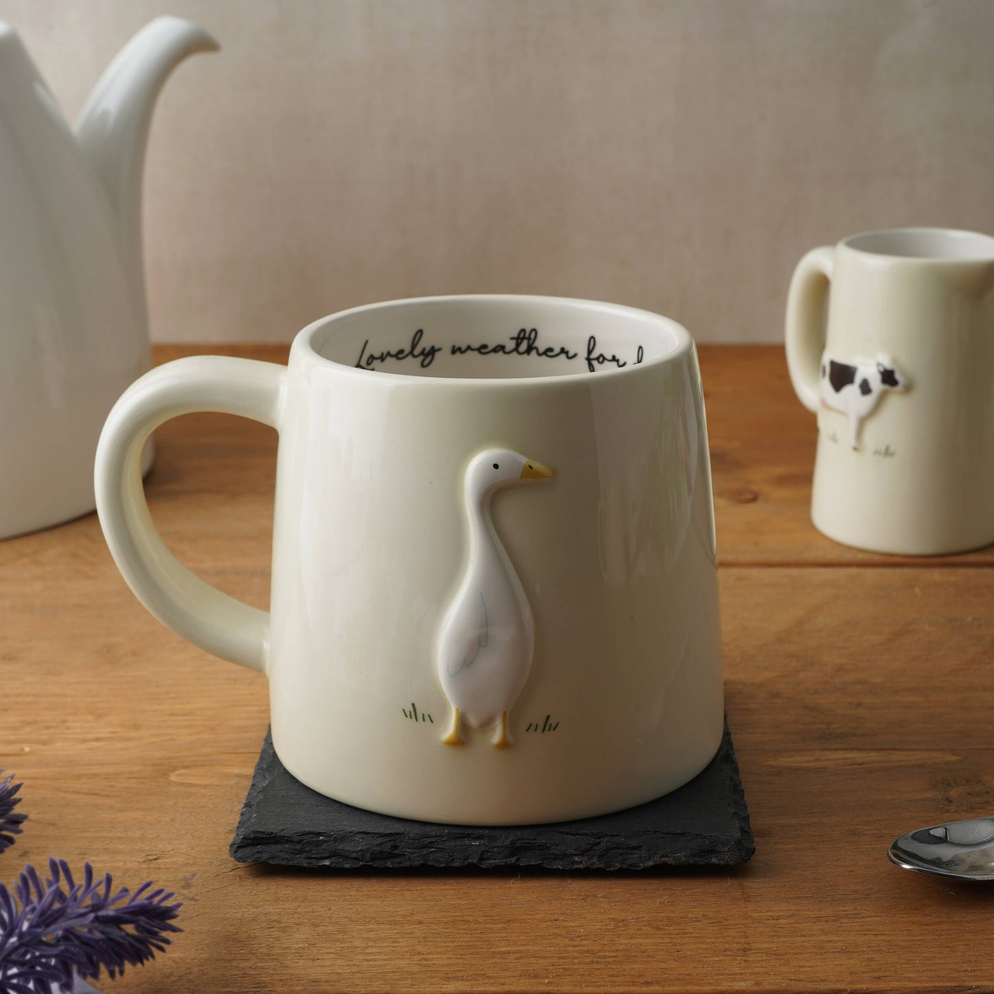 Bramble Farm Duck Stoneware Mug