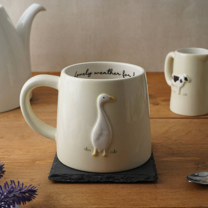 Bramble Farm Duck Stoneware Mug