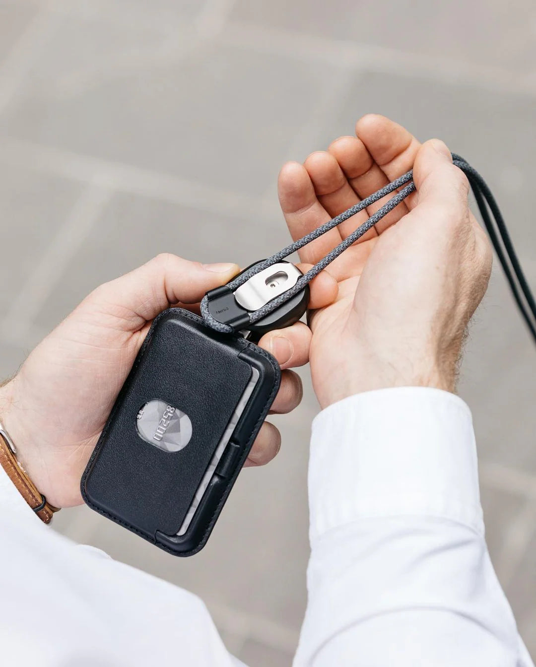 Orbitkey ID Card Holder Pro with Lanyard