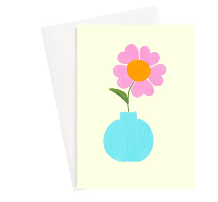 Greeting Card Daisy Love