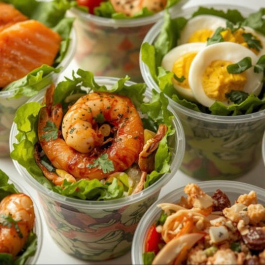 12 x Salad Cups
