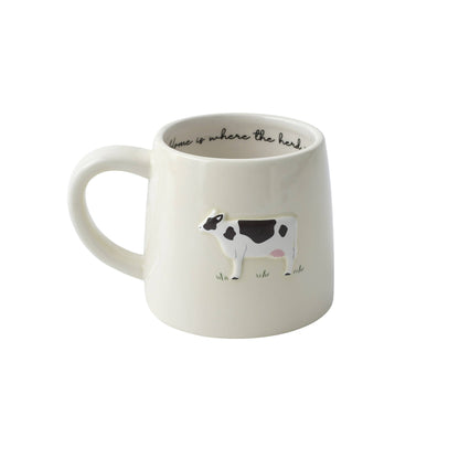 Bramble Farm Cow Stoneware Mug