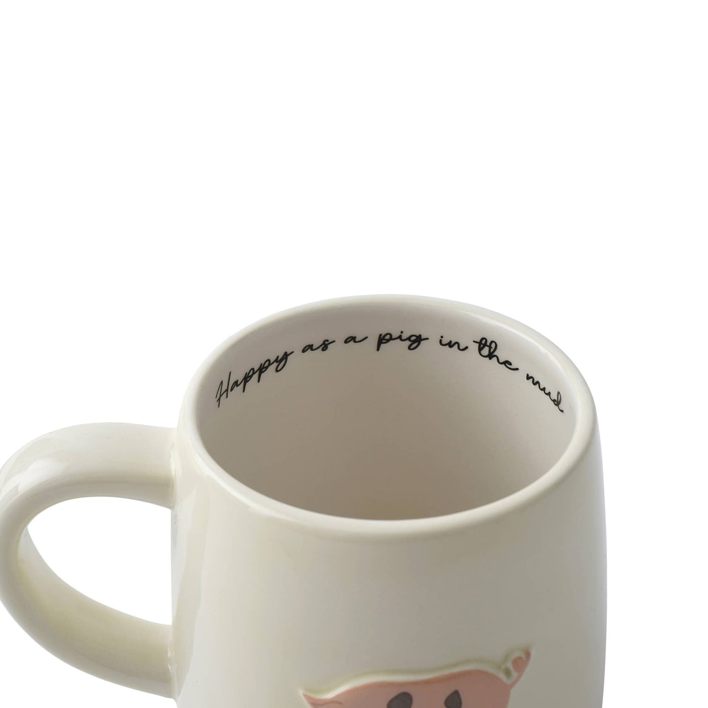 Bramble Farm Pig Stoneware Mug