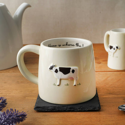 Bramble Farm Cow Stoneware Mug