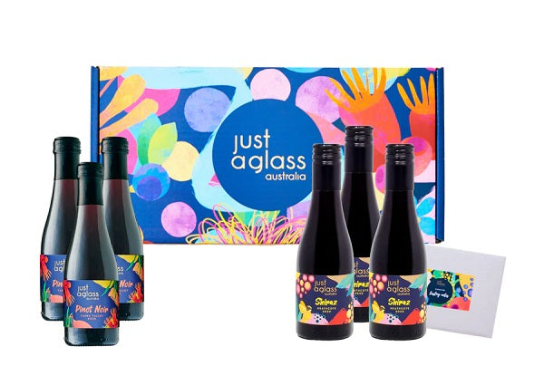 Just a Glass Australia Red Wine Curated Piccolo Wine Tasting Box