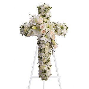 Signature Flower Cross