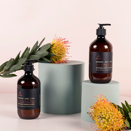 Urban Rituelle Mandarin, Basil & Lime Cleanse & Nourish Gift Duet